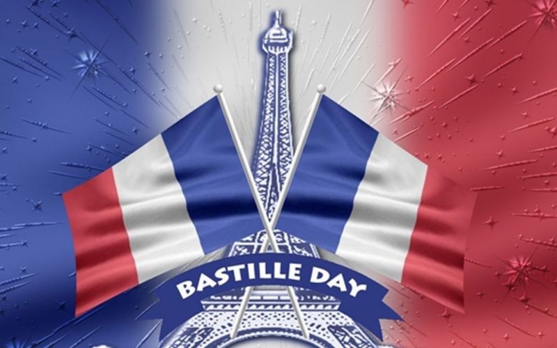 Ngày Quốc khánh nước Cộng hòa Pháp gắn liền với sự kiện phá ngục Bastille năm 1789, cột mốc quan trọng trong Cách mạng Pháp