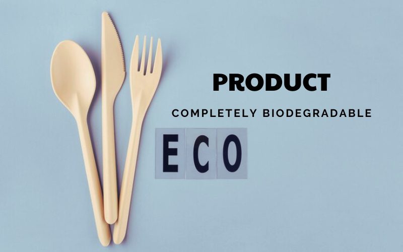 Biodegradable cutlery sets