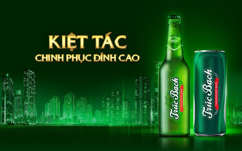 Truc Bach Beer was created to celebrate the 1000th anniversary of Thang Long