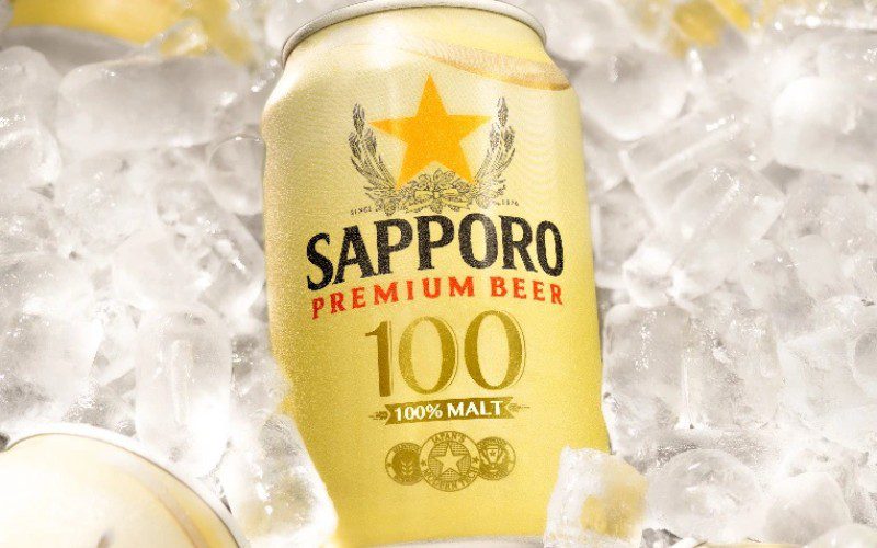 Sapporo is a famous alcoholic beverage brand from Japan