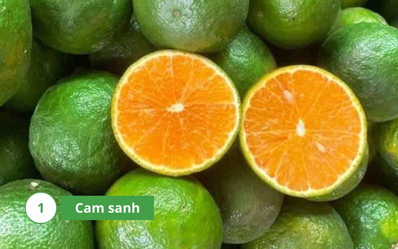 Cam Sanh is a common orange variety in Vietnam.