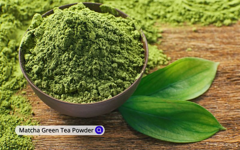 Matcha green tea powder originates from Japan and is popular worldwide