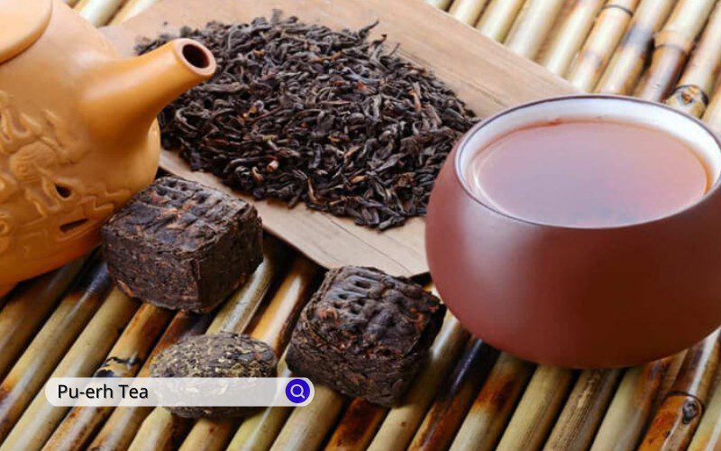 Pu-erh tea is a popular tea in China