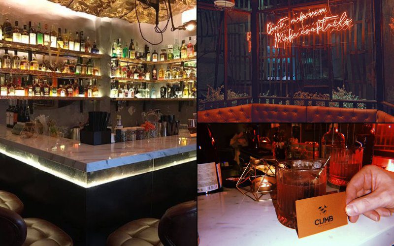 CLIMB - Hidden Cocktails Bar offers an open space with a beautiful view