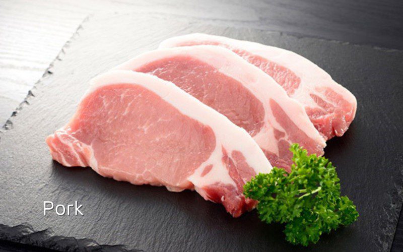 Pork is one of the popular foods