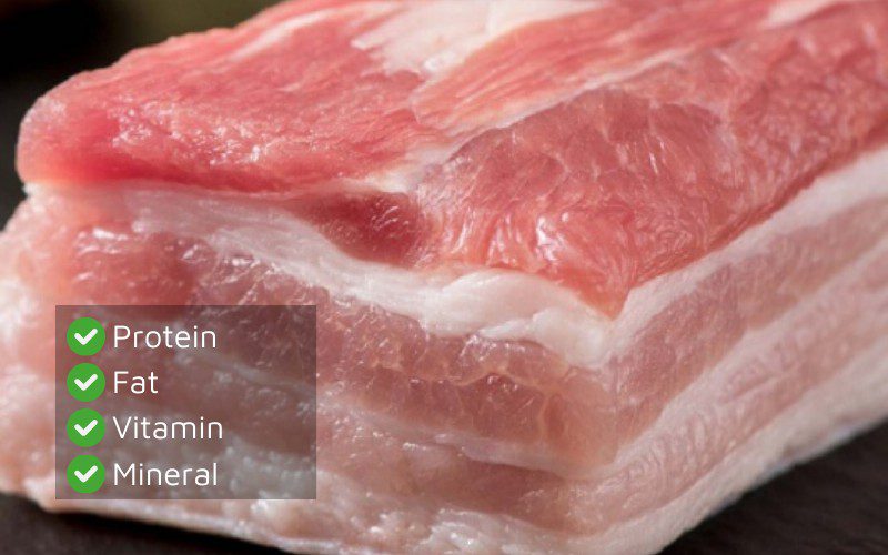 Pork provides many nutrients for the body