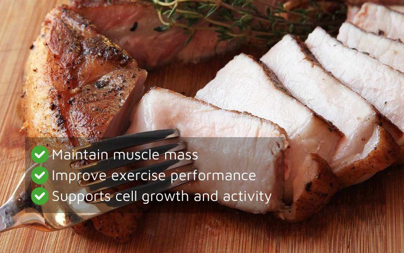 Eating pork brings many health benefits