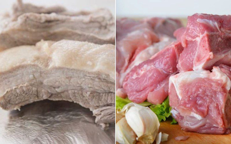 You should not eat raw or undercooked pork