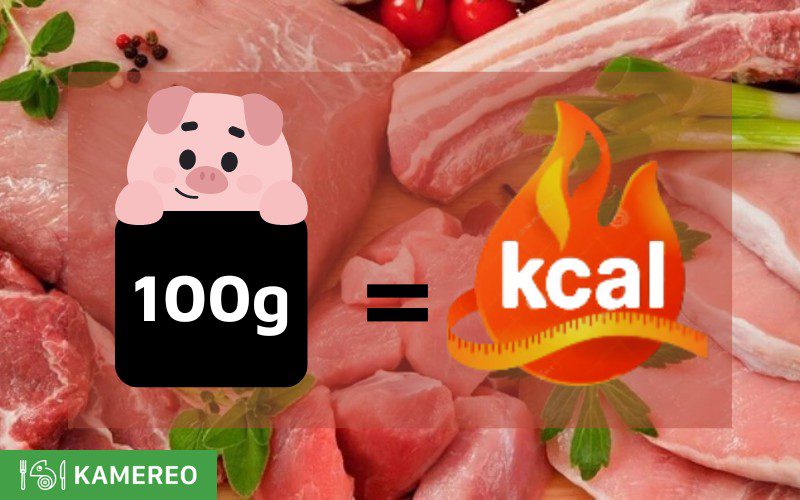 How many calories are in 100g of pork? Is eating a lot of pork good for you?