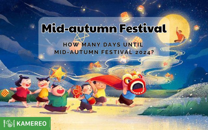 When is the Mid-Autumn Festival? How Many Days Until Mid-Autumn Festival 2024? The Mid-Autumn Festival is a time for family reunions, enjoying mooncakes, and engaging in traditional cultural activities. So when exactly does this festival occur? Let's delve into the details with Kamereo in the following article! When is the Mid-Autumn Festival? How many days until Mid-Autumn Festival 2024? The Mid-Autumn Festival, also known as the Children's Festival, is one of the significant holidays in the culture of many Asian countries, including Vietnam. It's a time when families gather, children enjoy mooncakes, carry star lanterns, and participate in lantern parades. The Mid-Autumn Festival occurs on the 15th day of the 8th lunar month every year, which is when the moon is at its fullest and brightest. This is also when children excitedly carry their lanterns around and receive sweets from homes they visit. The Mid-Autumn Festival in 2024 will fall on Tuesday, September 17th (Gregorian calendar), corresponding to August 15th (lunar calendar). Origins of the Mid-Autumn Festival The Mid-Autumn Festival, also known as the Reunion Festival, is an important traditional holiday in Vietnam, occurring on the 15th day of the 8th lunar month each year. The festival originates from two main legends: Chinese Legend of Chang'e and Wu Gang: The festival is thought to originate from the Chinese legend of Chang'e, who ascended to the moon where she became a moon goddess, and Wu Gang who chops the everlasting tree. People gaze at the moon imagining the silhouette of Wu Gang under the cassia tree. This festival was later introduced to Vietnam and became a part of the folklore. Vietnamese Harvest Celebration: Another theory suggests that the festival originated from a Vietnamese ritual thanking the deities after the rice harvest season. The festival is not only a celebration but also a ritual wishing for a fruitful upcoming harvest. Additionally, there are other theories about the origins of the Mid-Autumn Festival: Legend of Emperor Xuanzong of Tang: According to another legend, the Mid-Autumn Festival also originates from a story where Emperor Xuanzong of Tang ascended to the moon palace and met the fairy Chang'e, bringing the custom back to the mortal world. Regardless of the varying origins, the festival plays a crucial role in bringing families together to celebrate, enjoy mooncakes, and participate in other traditional cultural activities. Significance of the Mid-Autumn Festival The Mid-Autumn Festival, also known as the Reunion Festival or Children's Festival, marks one of the most anticipated traditional celebrations in Vietnam, occurring on the full moon day of the 8th lunar month each year. This day carries special and profound meanings: Family Reunion: The Mid-Autumn Festival is an occasion for family members to gather, spend time together, share joys and stories of the past year, and strengthen family bonds. Ancestral Remembrance: It is traditional for Vietnamese to perform rites on this day, expressing gratitude and respect for the ancestors. Prayers for Prosperity: The festival is also a time when people pray for peace, prosperity, and happiness in the coming year, hoping for a joyful and prosperous life. Community Bonding: Activities such as lantern parades, lion dances, and other entertainments not only entertain children but also adults, enhancing unity and bonding within the community. Cultural Preservation: The Mid-Autumn Festival helps preserve and promote the traditional cultural values of Vietnam, educating the younger generation about the importance of maintaining and continuing good cultural practices. Additionally, this day also serves as an opportunity for adults to show care for children through gift-giving and organizing games, emphasizing the importance of nurturing and providing joyful and memorable moments for children during the festival. Distinctive Traditions of the Mid-Autumn Festival in Vietnam The Mid-Autumn Festival in Vietnam often involves various customs that occur in many localities, below are some of the most widely practiced traditions: Lantern Procession: This custom is primarily for children, who carry variously shaped lanterns such as star lanterns, fish lanterns, and rabbit lanterns through villages, singing Mid-Autumn Festival songs and admiring the moon. Enjoying Moon-viewing Feasts: Families gather together, preparing a feast with fruits, candies, and traditional dishes, sharing stories and enjoying the warm atmosphere under the moonlight. Lion Dance: The lion dance is an indispensable activity during the Mid-Autumn Festival, symbolizing good luck and prosperity. Lion dance troupes perform in the streets, bringing joy and a lively atmosphere to the viewers. Singing and Drumming: This folk art form is commonly performed by children during the Mid-Autumn Festival. They sing, play drums, and participate in the lively festival atmosphere. Eating Mooncakes: Mooncakes are the symbol of the Mid-Autumn Festival, with various fillings such as mung beans, mixed fillings, and salted egg yolk. Mooncakes are not only food but also meaningful gifts for friends and relatives. These customs not only enrich the Vietnamese culture but also promote bonding among family members and the community. The Mid-Autumn Festival also serves as an opportunity to preserve and enhance the national cultural identity, transmitting good values to the younger generation. Taboos During the Mid-Autumn Festival In special occasions, especially those involving rituals, there are certain taboos to avoid to prevent misfortune throughout the year. Below are some common taboos during this period according to folk beliefs: Avoid wearing dark-colored clothes: Dark colors such as black or gray are often associated with bad luck, so people usually wear bright colors like red or yellow to bring good luck and joy. Refrain from swearing or using foul language: The Mid-Autumn Festival is a time for family reunion and joy, so maintaining friendly and polite speech is important to create a harmonious atmosphere and avoid bringing bad luck. Do not cover the forehead with hair: In Vietnamese culture, the forehead is considered a significant place containing wisdom and luck, so covering it, especially for children, is seen as unfavorable. The weak should avoid going out: The 15th night of the eighth lunar month is believed to have strong negative energy, so those with poor health are advised to stay indoors to avoid adverse health effects. Avoid pointing at the moon: In East Asian culture, the moon is revered, so pointing at the moon may be seen as disrespectful and unlucky. Avoid looking in mirrors at midnight: According to folk belief, midnight is the time when negative energy is strongest, and looking in a mirror could attract bad luck or reveal undesirable visions. Avoid quarrels or disputes: The Mid-Autumn Festival is a time for harmony and love, so arguments or disputes on this day could bring misfortune to the family. Do not travel far or go on trips: The Mid-Autumn Festival is a time for family gatherings; additionally, folklore suggests that this day has heavy negative energy, so traveling far is not considered favorable. These taboos reflect traditional beliefs about maintaining harmony and luck in the family, as well as avoiding actions that might bring bad luck during the Mid-Autumn Festival. The Mid-Autumn Festival is an incredibly important cultural identity in Vietnam, a time for families to bond and strengthen their relationships. We hope this article has helped you understand more about this festival. Additionally, keep following Kamereo's useful tips section to read more interesting articles!