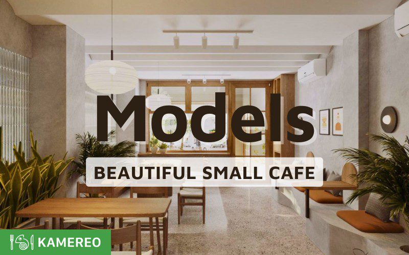 Top 9 beautiful and highly profitable small cafe models in 2024