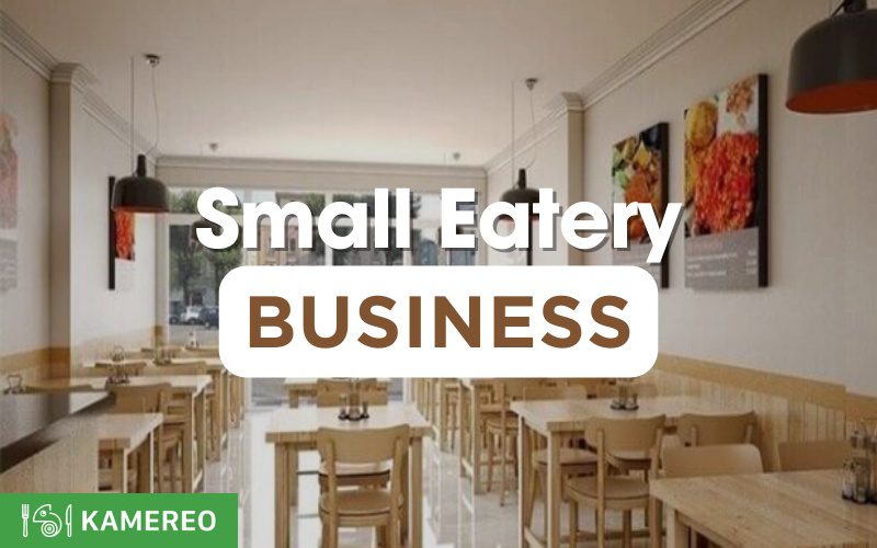 How much capital is needed for a small eatery business?