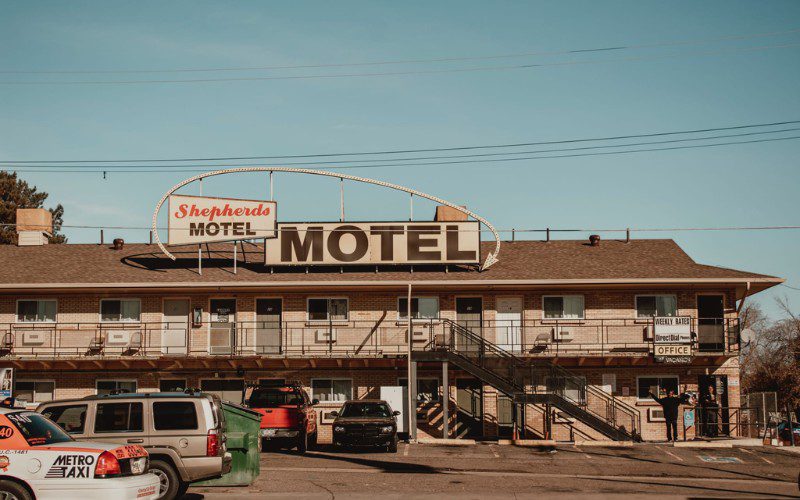 Motels are often built along national highways