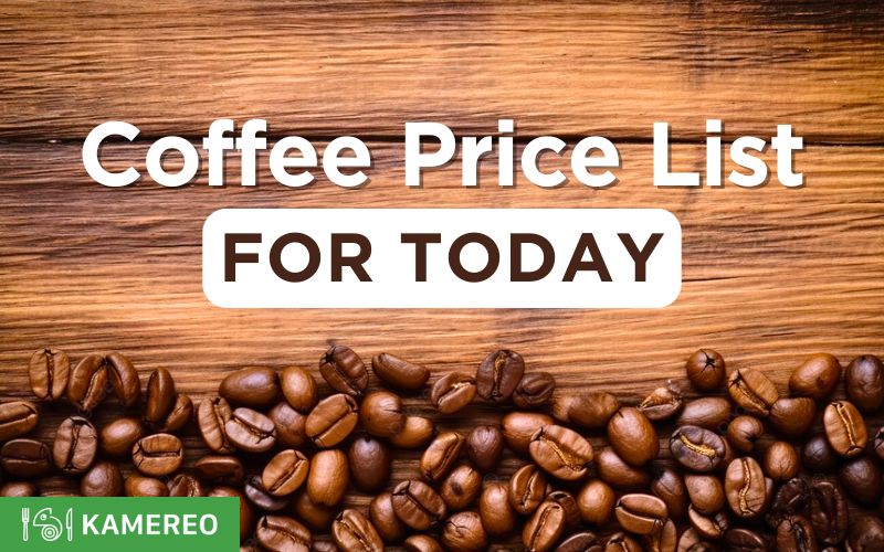 How much is coffee today? Detailed price list by region