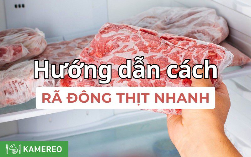 8+ cách rã đông thịt nhanh, đơn giản mà đầu bếp phải biết