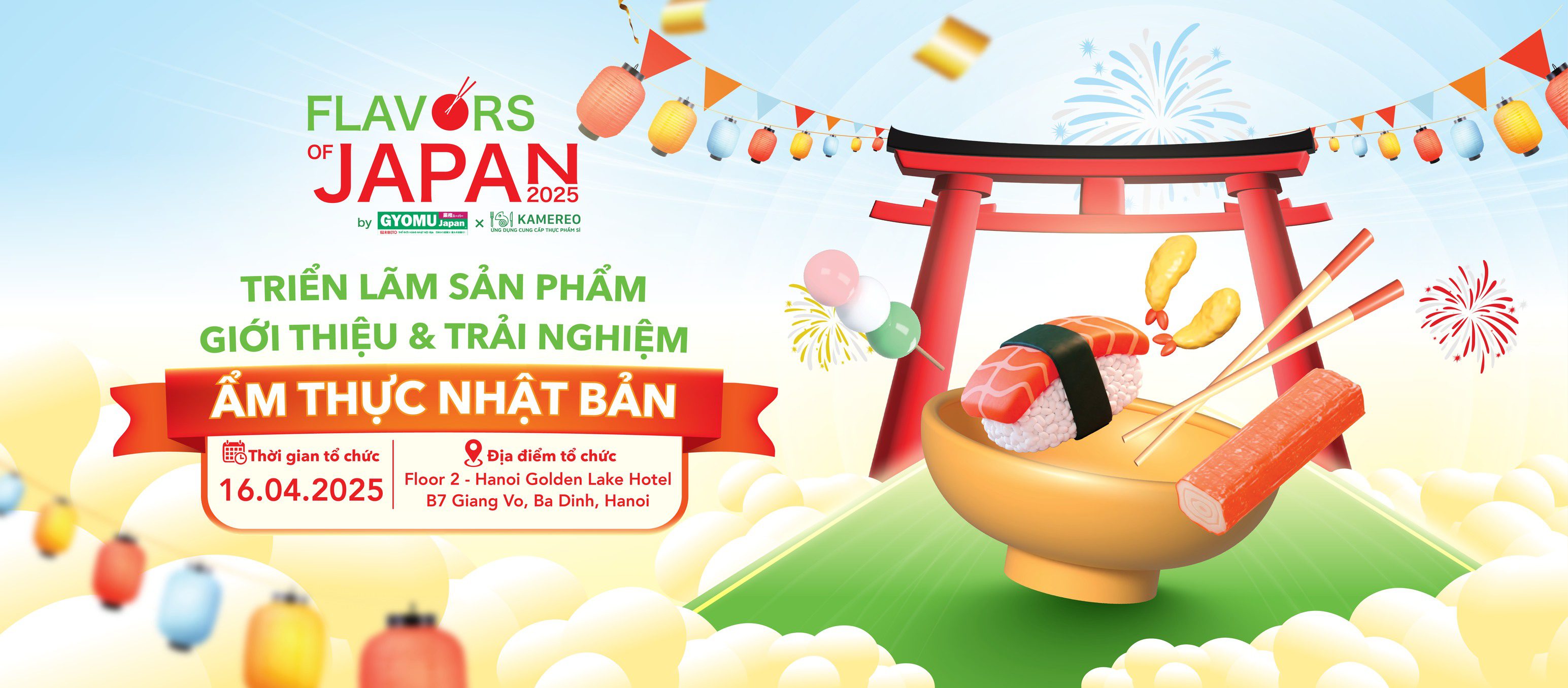 FLAVORS OF JAPAN – Japanese Product Exhibition and Culinary Experience