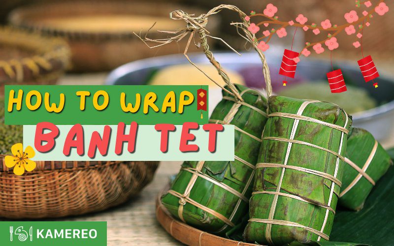 The traditional and fastest way to wrap banh tet for Tet holiday