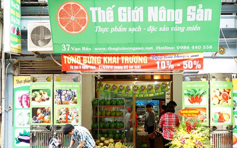 Thế Giới Nông Sản lý tưởng cho n nguồn rau sạch an toàn và tin cậy tại TP.HCM