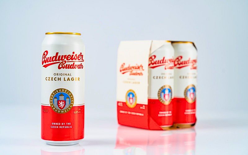 Bia Budweiser Budvar được sản xuất tại Cộng Hòa Séc