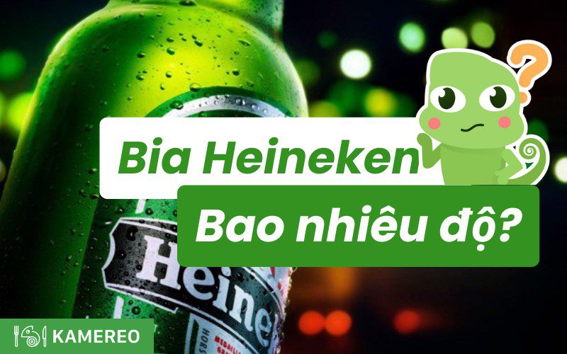 Bia Heineken bao nhiêu độ? Độ cồn các loại bia Heineken