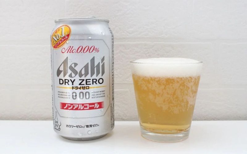 Bia Asahi Dry Zero mang đến hương vị khô tinh tế