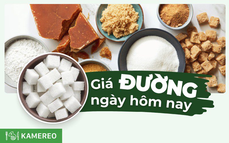 Giá đường hôm nay trong và ngoài nước