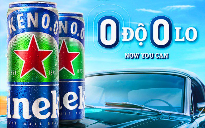 Heineken 0.0 là giải pháp cho những ai không dùng cồn