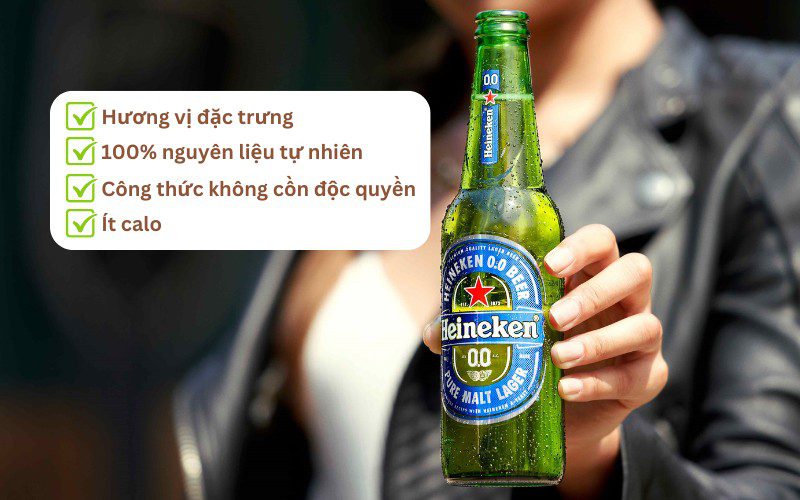 Heineken 0.0 nổi bật như một biểu tượng của chất lượng và sự đổi mới