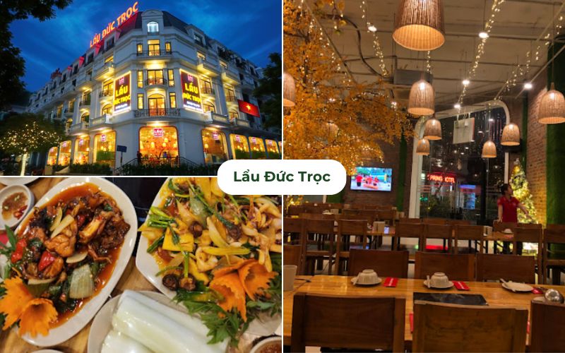 Thưởng thức lẩu tuyệt vời tại Lẩu Đức Trọc 100 Dịch Vọng Hậu