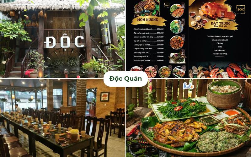 Trải nghiệm tinh hoa ẩm thực Tây Bắc ngay tại Độc Quán