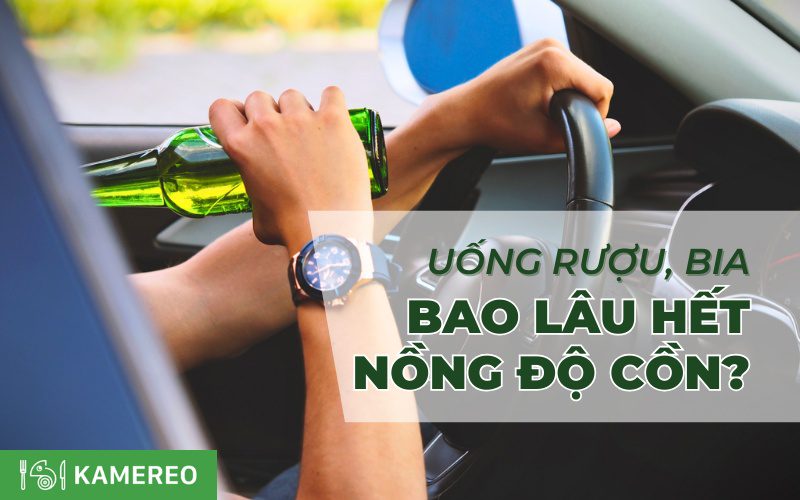 Uống rượu, bia sau bao lâu thì hết nồng độ cồn trong hơi thở?