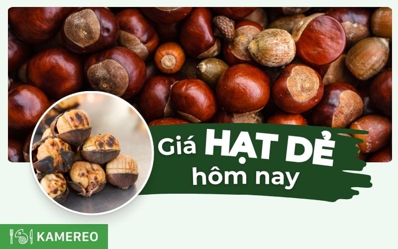 Giá hạt dẻ bao nhiêu 1kg? Cập nhật giá hạt dẻ mới nhất