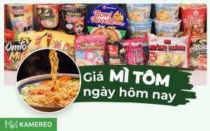 Cập nhật bảng giá các loại mì tôm được ưa chuộn