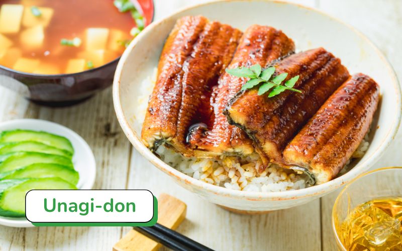 Cơm lươn nướng Nhật Bản bổ dưỡng, thường được ưa chuộng vào mùa hè