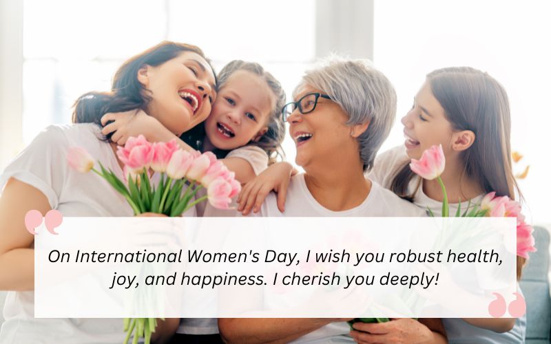 Gratitude Wishes to Women on the Special Occasion of International Women's Day