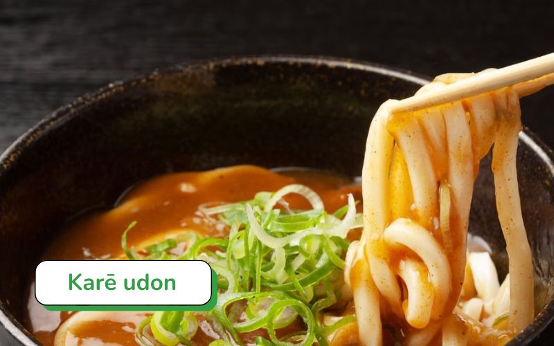 Karē Udon - Món mì udon nước dùng cà ri đậm đà, kết hợp hương vị Nhật Bản và Ấn Độ