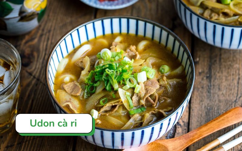 Curry Udon đậm đà hương vị cà ri Nhật Bản
