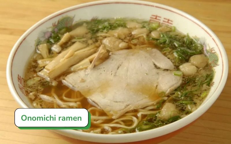 Onomichi Ramen độc đáo với cá mòi khô niboshi, hương vị biển cả đặc trưng