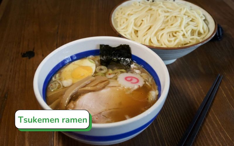 Tsukemen Ramen: Mì lạnh tươi mát chấm cùng nước dùng đậm đà ninh nhiều giờ