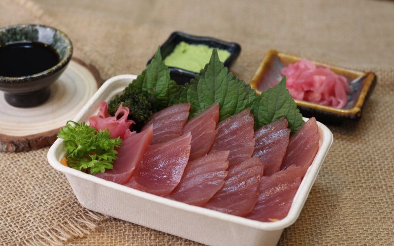 Sashimi cá ngừ: Hương vị đa dạng theo phần thịt