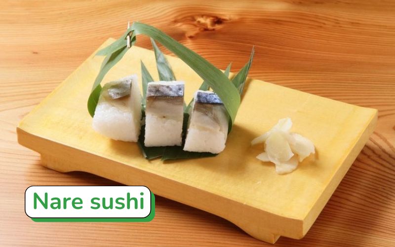 Nare sushi là món sushi lên men cổ truyền của Nhật Bản, hương vị đặc trưng từ quá trình ủ cá lâu dài