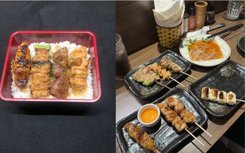 Yakitori MoMichan (Hanoi): Menu of 100 chicken dishes grilled with Himalayan pink salt over white charcoal