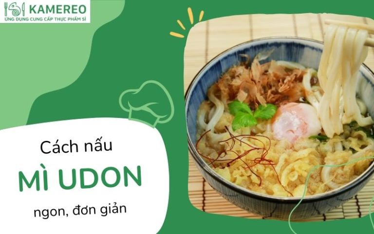Cách nấu mì uon Nhật Bản ngon