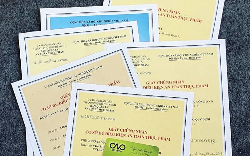 The ATVSTP certificate helps ensure legality and build trust