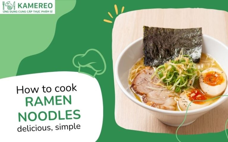 How to cook ramen noodles delicious and simple