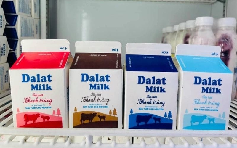 Da Lat Milk offers a variety of products from pasteurized fresh milk to yogurt and cheese