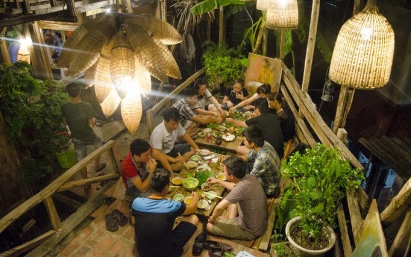 Thiết kế của Ao Quán ấm cúng và gần gũi