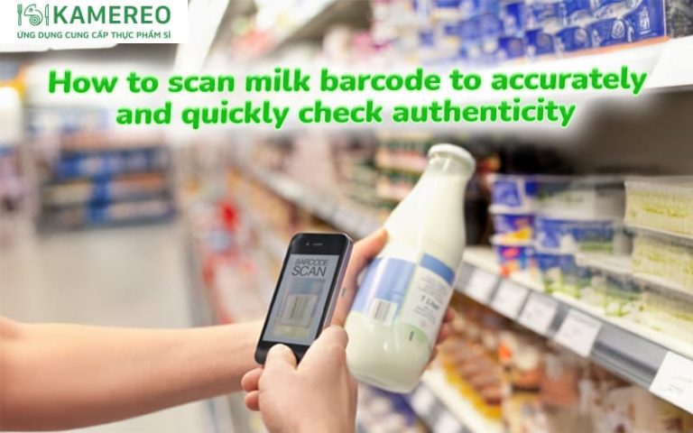 Simple and Accurate Ways to Check Milk Barcodes to Identify Quality Milk