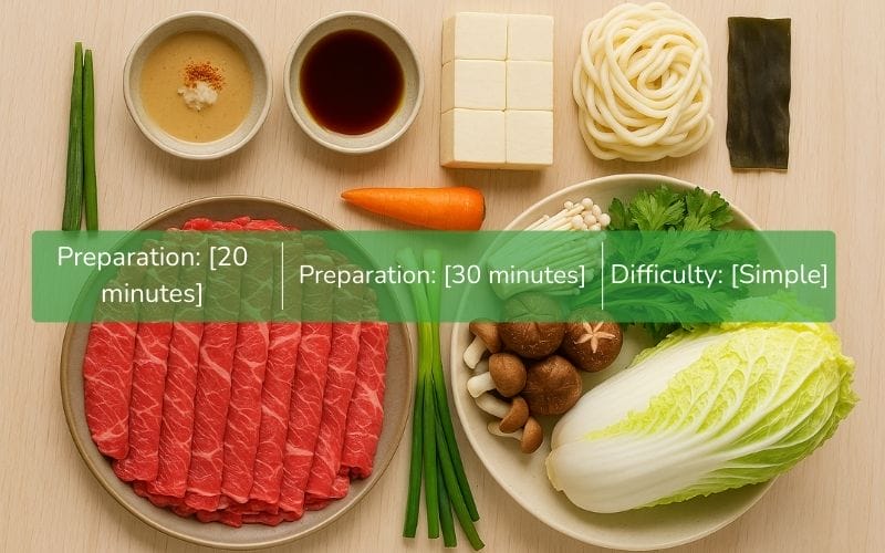 Shabu shabu scores points for its simple and easy ingredient preparation process