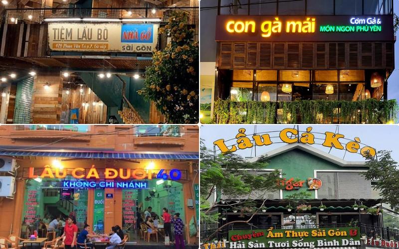 Đặt tên dựa trên món ăn chủ đạo của nhà hàng